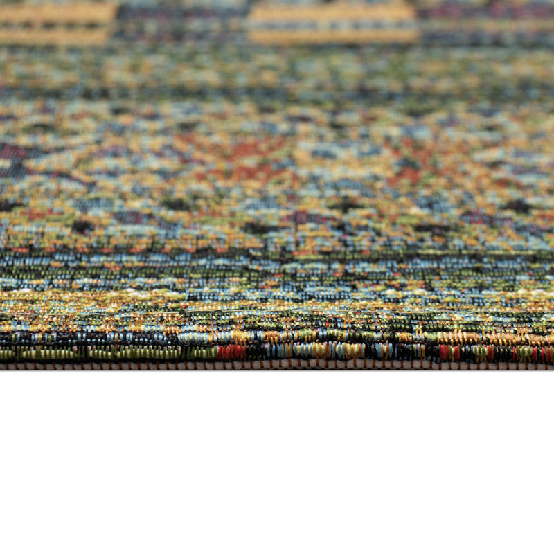 Joss & Main Sesena MultiColored Indoor/Outdoor Area Rug & Reviews Wayfair